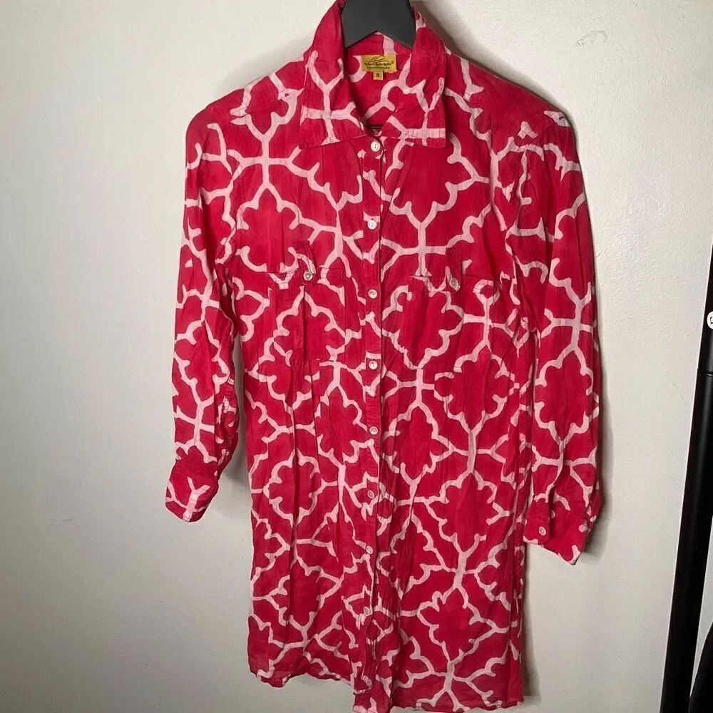 Roberta Roller Rabbit Button DownโCottonโTunic